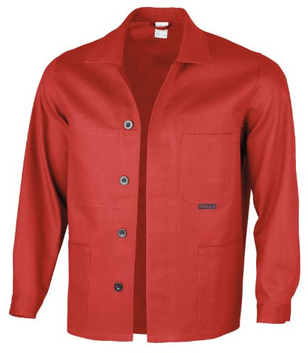 Qualitex - Arbeitsjacke Classic BW 270, FEUERROT, 42