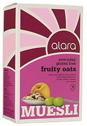 Alara Fruity Oats Gluten Free Muesli 500 g (Pack of 6)