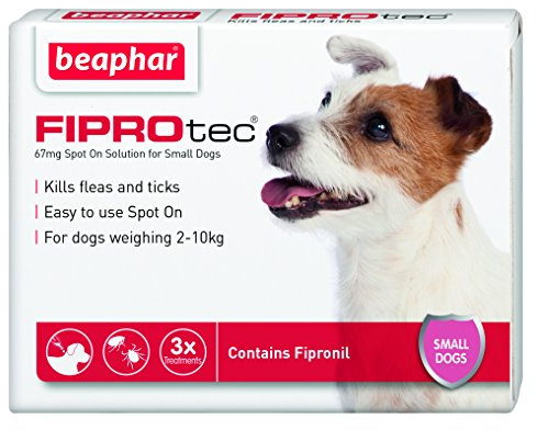 Beaphar FIPROtec Pipette for Small Dog, Pack of 3