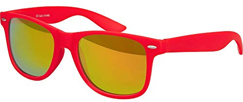Balinco Sonnenbrille UV400 CAT 3 CE Rubber - mit Federscharnier für Damen & Herren