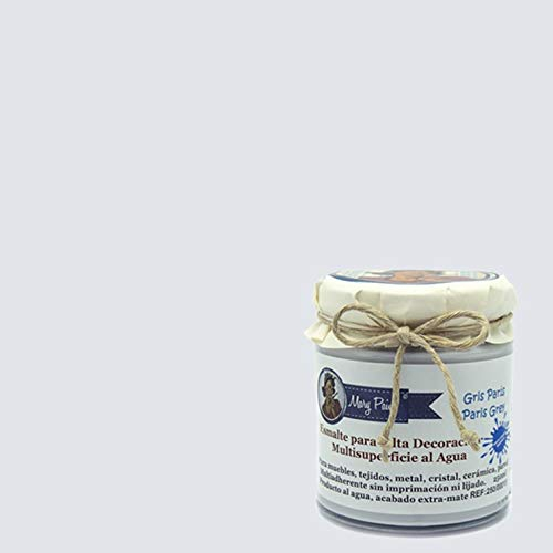 Pintura Multisuperficie al agua Mate efecto Chalk 250 (Gris París)
