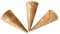 PZ 882 dosettes pour glace en forme de pointe de cône pour coupes à glace et monoporzioni en à Dosette Wafer