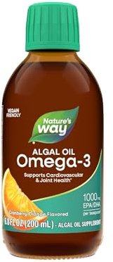 Nature's Way NutraVege Omega-3, Supports Eye & Brain Function*, 6.8 Fl Oz