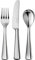 Robert Welch Malvern Bright, 3 Piece Children's Cutlery Set. Made from Stainless Steel. Dishwasher Safe.
