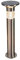 Lindby LED Solarleuchten 'Jalisa' mit Bewegungsmelder (spritzwassergeschützt) (Modern) in Alu aus Edelstahl (1 flammig,) - Solarlampe, Solarleuchte Garten