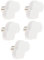 perfk 5pcs Bouton de Commode Poignée Placard Tiroir Crème Blanc Meubles Accessoires avec Vis en Silicone Alliage Décor de Chambre Enfants avec Vis - Nuages, S