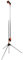 rg-vertrieb Gartendusche Gartenbrause Alu 150-210cm Pooldusche Campingdusche (150-210 cm mit Stativ)