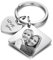 Porte-clés élégant - Cadeau d'anniversaire ou de mariage (personnalisable), L