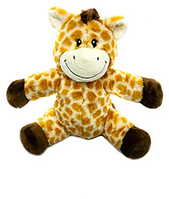 Peluches Termicos (23 cm) - Peluche Semillas Microondas - Peluche Microondas - Peluche Termico Bebe - Peluche Jirafa - Peluche para Colicos - Peluche para Dormir - Saquito de Semillas Extraible