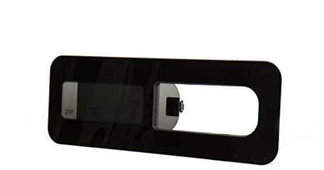 Schiebefenster Universal Getönt 46-90x28-45cm Seitenscheibe Links Rechts für Kastenwagen, Wohnwagen (80x45cm)