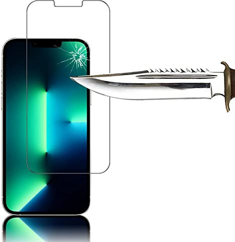 annaPrime® 1 Film Vitre Verre Trempé de Protection d'écran pour Apple iPhone 13 Pro Max 6.7 - Transparent