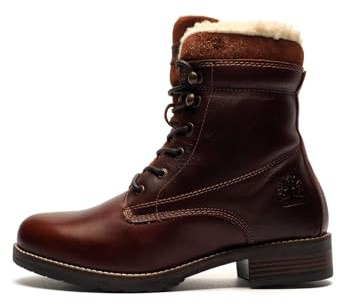 Woodland Women's L032DB Leather Lace-Up Country Boots (uk_footwear_size_system, adult, women, numeric, medium, numeric_6)