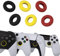 playvital 6 pcs Precision Rings Anneaux Précision pour ps5 BuffeRings Aim Assist Contrôle Mouvement pour ps4/Xbox X S/Xbox One/Xbox 360/Switch Pro/Steam Deck,Analog Stick Accessoires pour ps5