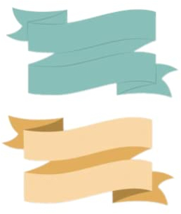 Craftelier - Doppel-Banner-Stanze für Scrapbooking, Basteln und Kartendekorationen | Geeignet für verschiedene Materialien | Größe ca. 7,5 x 3,92 cm