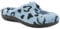 inblu Pantofole Donna Invernali Pelose Ciabatte Raggaze Peluche Leopardate Casa IB-EC0097 (Blu Avio,37)