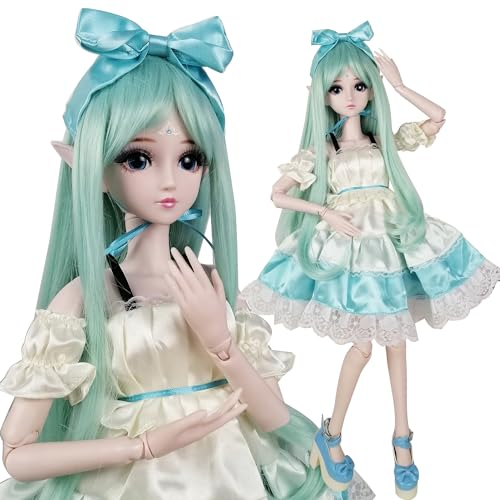 EVA BJD 1/3 BJD SD Puppe Geist Dämon Mädchen 24 60cm 19 Gelenkpuppen Spielzeug