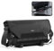 ULANZI Tactical Kameratasche Klein 9L Sling Fototasche mit Stativhalter Wasserdicht Messenger Bag für Kompakt Kamera Damen Herren Schwarz BC08