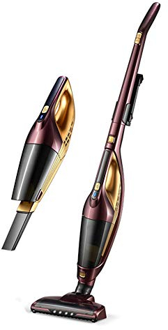 TBSZCM Aspirateur sans Fil avec Aspiration puissante de 6 KPa, aspirateur portatif léger 2 en 1 avec Brosse de Sol motorisée, jusqu'à 35 Minutes d'autonomie, Rose (Violet) Run Forward