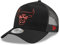 New Era NBA Truckercap Chicago Bulls Basketball Kappe Teamlogo verstellbar gebogener Schirm Mesh schwarz - One-Size