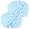 YushengTai Dicke Wolle, 2 Stück 500g Hellblau Chunky Wolle, Dicke Wolle zum Häkeln Kann zum Stricken von Kissen, Decken, Schals und Mützen Sowie Haustierbetten Verwendet Werden