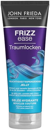 John Frieda Traumlocken Jelly - Inhalt: 200 ml - Feuchtigkeitsspendend - Definiert und verleiht Sprungkraft für bis zu 24h - Frizz Ease Serie