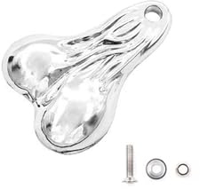 1PCS Hanging Truck Balls Nuts - Simulation RC Car Decorative Bumper Ornaments 55x39mm for 1/10, 1/8 Scale RC Trucks & Cars (Silver,1)