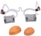 PEPLAYTAL 1Pièce Masseur de Moxibustion Coquille de Noix Montures pour Oculaires Écran à Cendres Haute Densité avec Dissipation