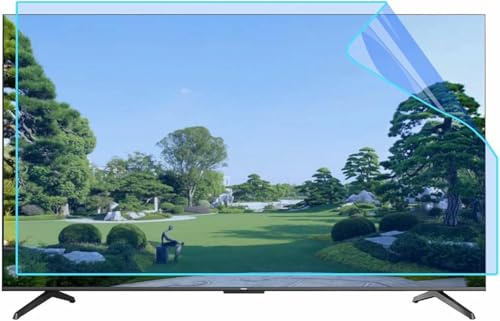 VYUJHNBG TV Screen Anti Glare Film Anti Blue Light Screen Protector Glare and Blue Light Filter Reduce TV Screen Reflections and Glare