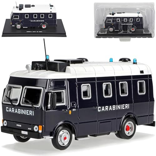 Generisch I*v*e*c*o A 55 F A55 Transporter F 13 1981 Carabinieri 1/43 De Agostini Modellauto Modell Auto Sonderangebot