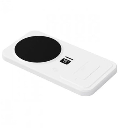 Koolenry Wireless Charger 2 in 1 Mug Warmer and Phone Charger Drink Heating Warmer Magnetic USB Charging Functionality B