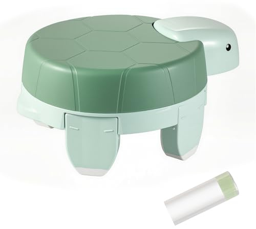 Toilettensitz Kinder Töpfchen Training Sitze Reisetöpfchen Faltbar mit Tragetasche und 20 Töpfchen Einlagen für Unterwegs