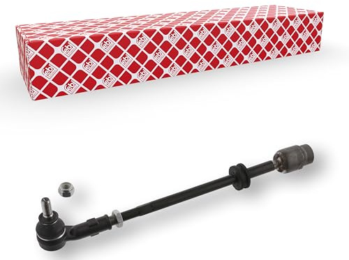 febi bilstein 02146 Spurstange verstellbar, 1 Stück | Kompatibel mit: SEAT CORDOBA, CORDOBA Vario, IBIZA II, TOLEDO I, VW GOLF II, JETTA II