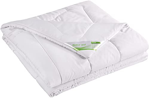 franknatur - Bettdecke Kamelhaar Sommer Baumwolle Bett waschbar Karel 240x220