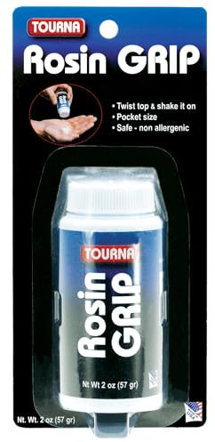 Tourna Grip Unisex – Erwachsene Rosin Grip Shaker Handpflege-Weiß Schlägerzubehör