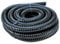 Yamitsu Black Corrugated Flexible Hose Fish Garden Pond Filter Pump Marine Flexi Pipe 2m and 25mm Diameter