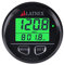 LATNEX GPS Tachometer (universell, wasserdicht) mit grüner Digitalanzeige, Uhr, Spannungserkennung & Satellitenpositionierung Genauigkeit: +/- 1 km/h, IP65