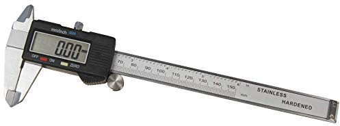 MC POWER - digitale Schieblehre Messschieber | MS-150 | 150mm, LC-Display, mm und inch