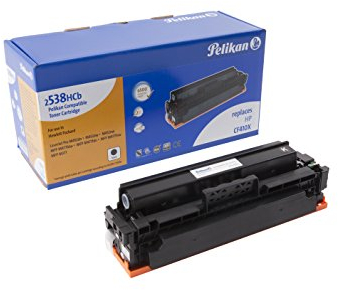 Pelikan Toner ersetzt HP CF410X (passend für Drucker HP CLJ Pro M 452 / MFP M 477X), Black, XL