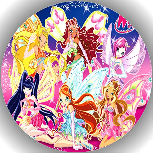 Premium Esspapier Tortenaufleger Tortenbild Geburtstag Winx T30