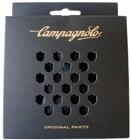 Campagnolo Record - 12 cappucci per cambio a mano, colore: Nero