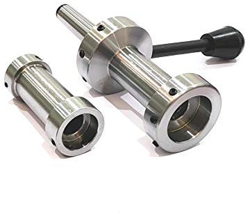 ASSORTS Precision Lathe Tailstock Imperial Rigid Die Holder for Threading Lathe Machine - Engineering Tools (MORSE TAPER 2MT)