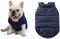 Meioro Wintermäntel für Hunde, Kleidung, warm, Winter, gefüttert, Mantel, Französische Bulldogge, Mops, Hunde, Kleidung, Weste