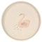 LÄSSIG Assiette enfant sans mélamine, sans BPA, pour lave-vaisselle et micro-ondes/Plate Little Water Swan