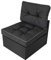 PillowPrim Gartenkissen auf gartenmöbel Rattan Gartenpolster Polsterauflagen Deko Kissen Auflage Polster Ersatzpolster für PE Rattansessel 50x50x40 Schwarz