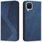 NEXCURIO Handy Hülle für Samsung Galaxy A12 / M12 Handyhülle mit Kartenfäch Klapphülle Klappbar Schutzhülle Leder Flip Wallet Case Cover Tasche Handytasche Stoßfeste - Blau