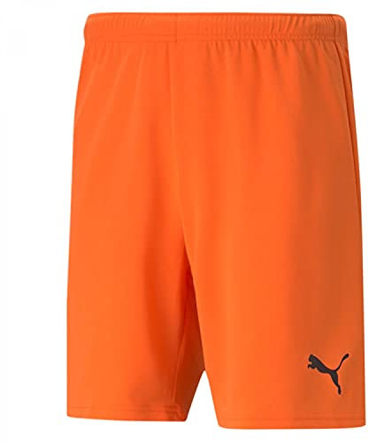 PUMA teamRISE Short, Pantaloncini in Maglia Men's, Grigio-Medium Gray Heather, 128-160