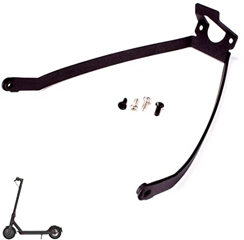 Myfuturshop® Support garde-boue arrière avec roues de 10 pour trottinette Xiaomi 1S, Essential et Pro 2. Renfort métallique compatible avec roue de 10