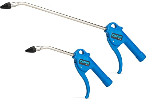 Capri Tools 5 in. and 16 in. Air Blow Gun Kit with Rubber Tips