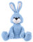 Apricot Lamb – Kuscheltier hellblau Hase 23 cm – Plüsch Spielzeug Plüschtier für Kinder und Baby – Flauschiger Stofftier zum Spielen, Geschenk & Kuscheln – Gemütliches Schmusetier – Cord Kaninchen