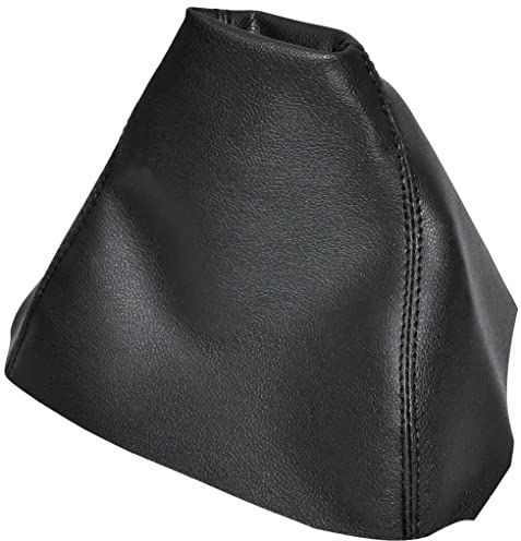 AERZETIX - C58569 - Funda para palanca de cambios - compatible con BMW Serie 1 E81 E82 E87 E88 de 2004 a 2011 - color: negro - en piel sintética